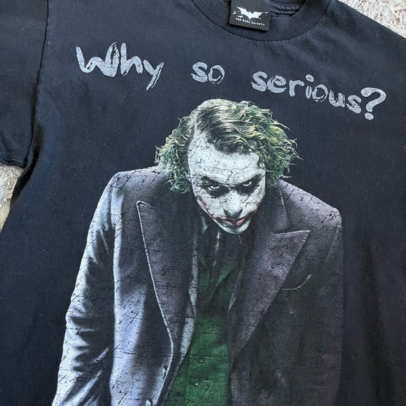Y2K joker Batman dark night shirt - Picture 1 of 5